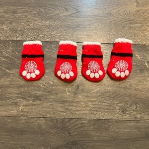 Anti Slip Christmas‎ Socks for Dogs SM. NWOT.